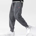 Men's Loose-Fit Corduroy Harem Pants