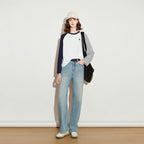 Women's Asymmetrical Long Sleeve T-shirt