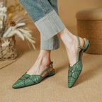 Women's Pointed Toe Slingback Pumps